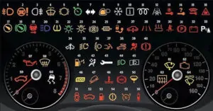các biểu tượng đèn báo trên ô tô