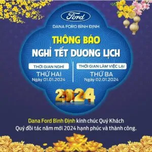 NGHỈ TẾT DƯƠNG LỊCH 2024